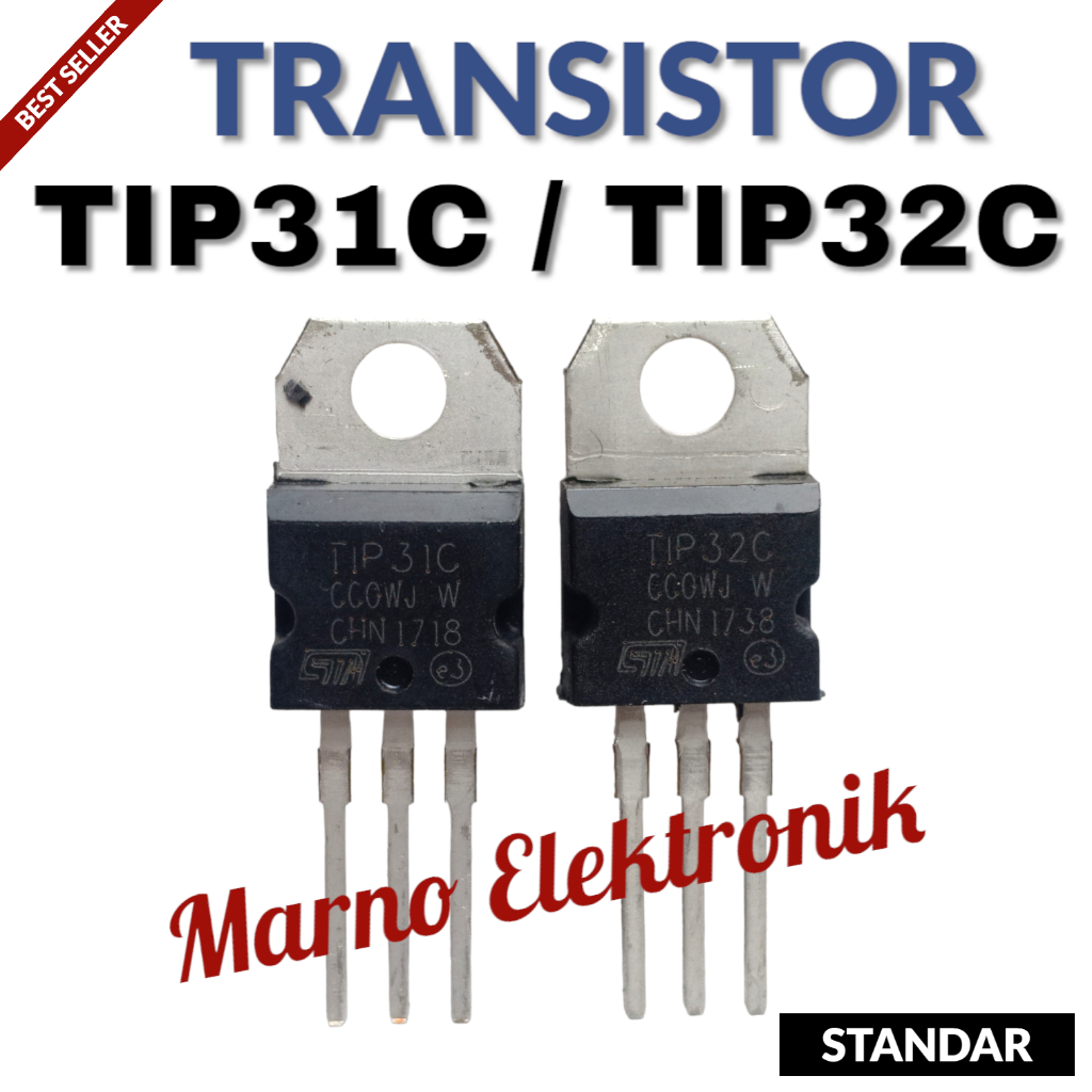 TRANSISTOR TR TIP31C TIP32C TIP 31C TIP 32C TIP31 TIP32 TIP 31 TIP 32 STANDAR
