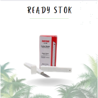 

Cutter Blade A-100 Joyko / Isi Cutter / Pisau Pemotong / A-100 Joyko / Cutter