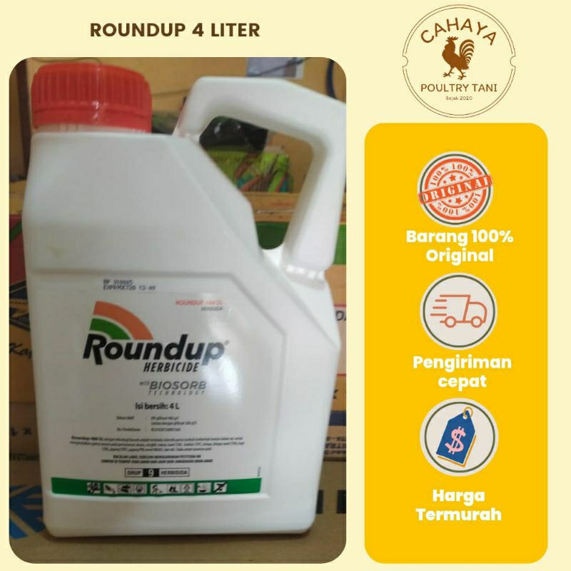 Herbisida Roundup 4 Liter 486 SL