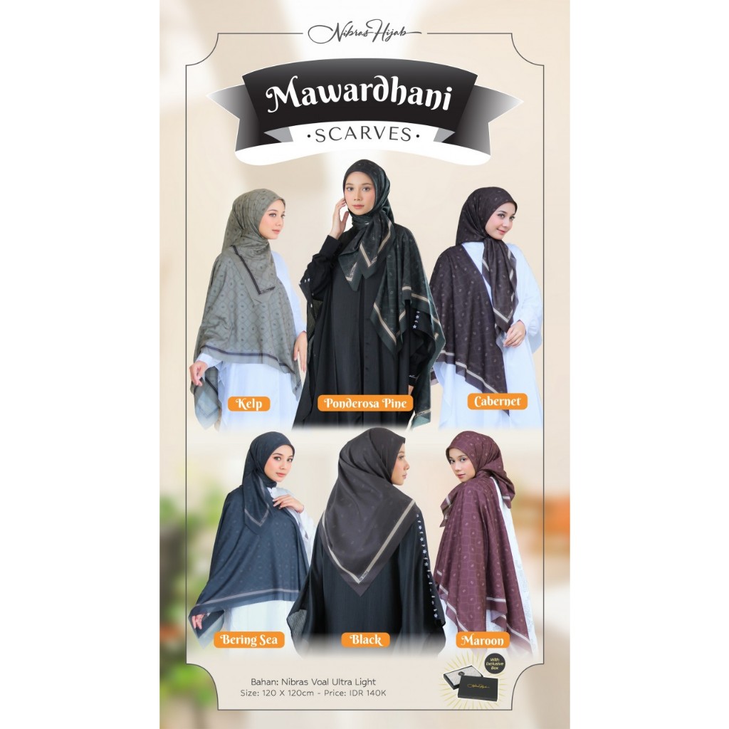 NIBRAS HIJAB SQUARE INSTAN MAWARDHANI