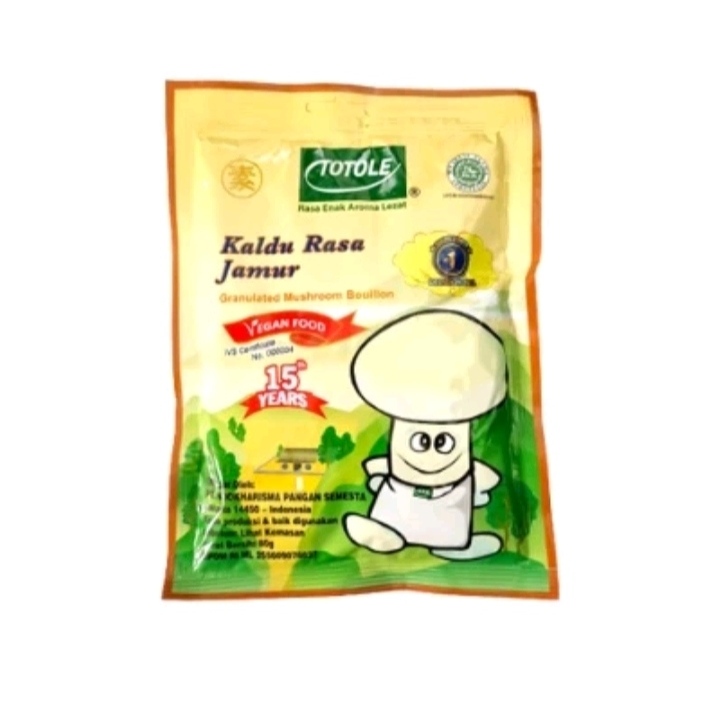 

Totole Kaldu Jamur 200gr/400gr HALAL ~ Penyedap Rasa