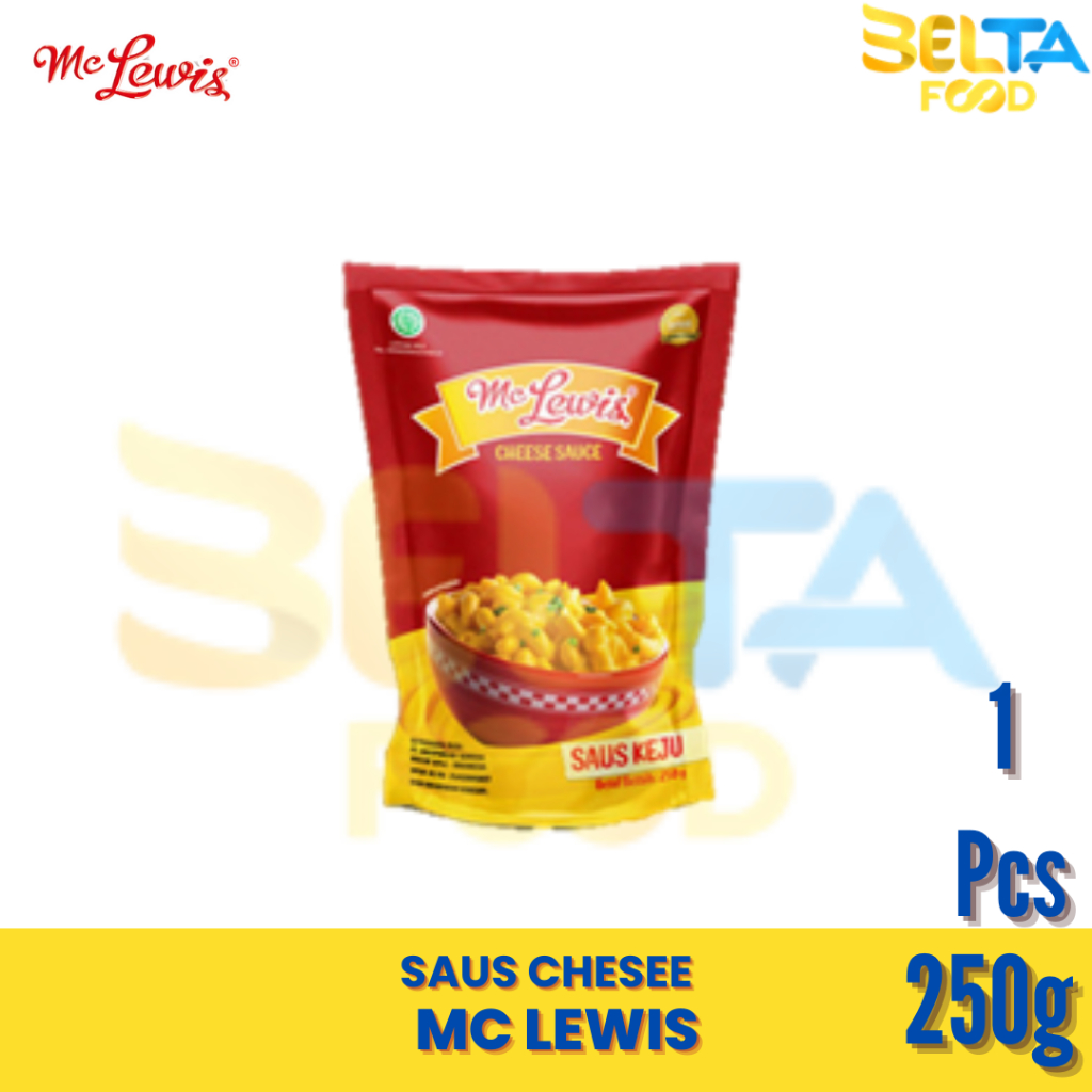 

Mc Lewis Cheese Sauce 250g Saus Keju Instan