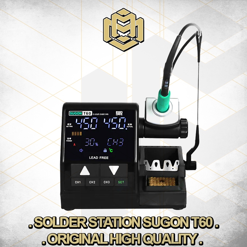 Solder Station Sugon T60​ Free 3 Mata Solder Magma /Sugon T60/Solder Station T60 / Solder Sugon