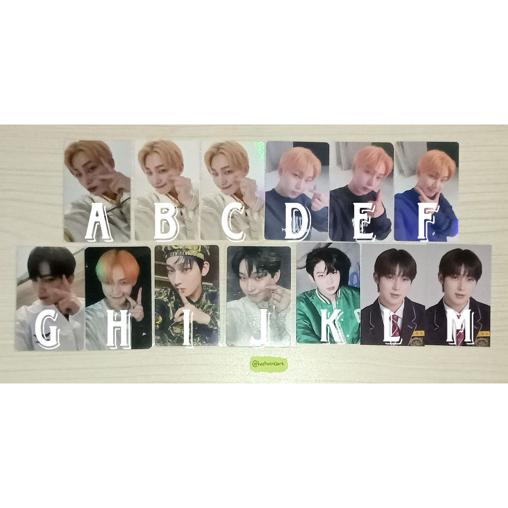 (Ready Stock) All About Photocard PC Sunoo Enhypen Lucky Draw Album POB Binder Photoframe Anniversar