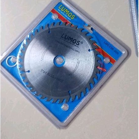 LUMOS CIRCULAW SAW BLADE 7INCH 40T MATA GERGAJI Potong KAYU 7INCH 40T