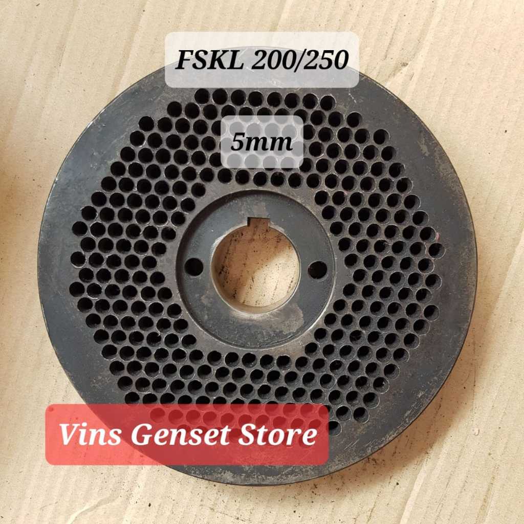 Filter Saringan Cetakan Mesin Pakan Pelet 5mm FSKL200/FSKL250