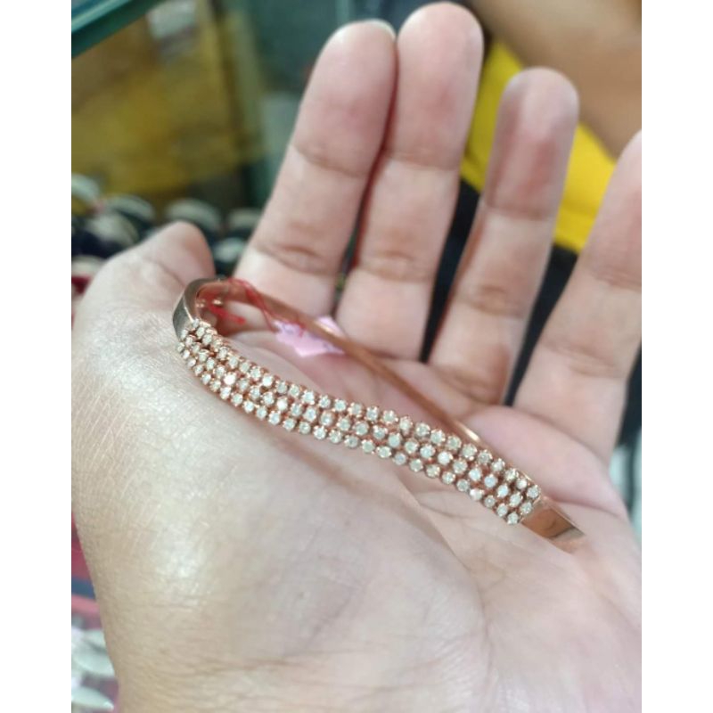 Gelang berlian Medan Asli model Safari