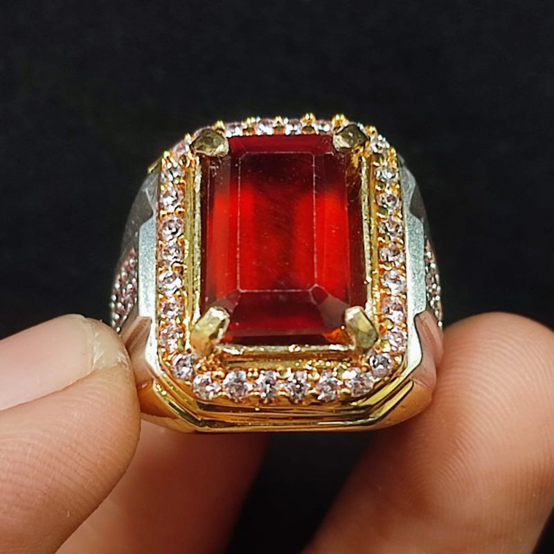 BATU RED GARNET SRILANGKA ASLI NATURAL TOP QUALITY SIAP PAKAI