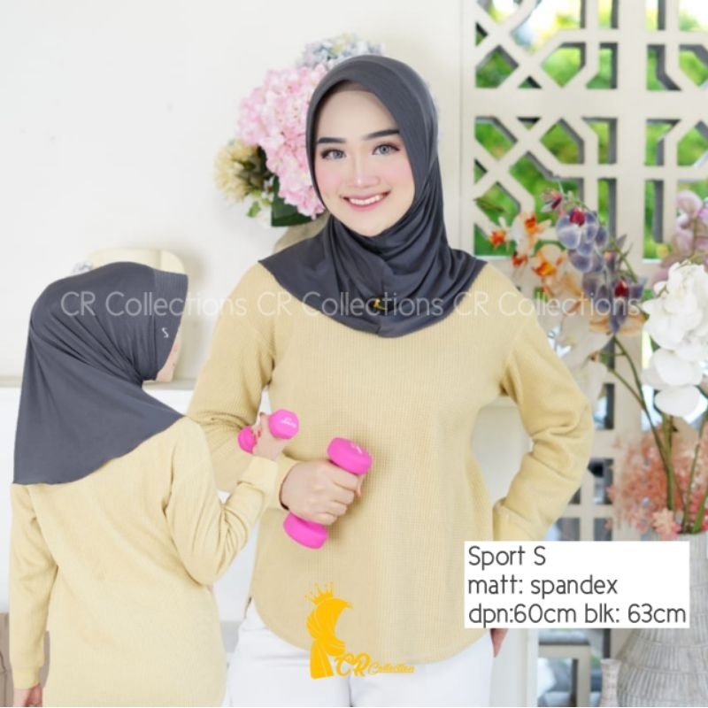hijab sport / hamidah