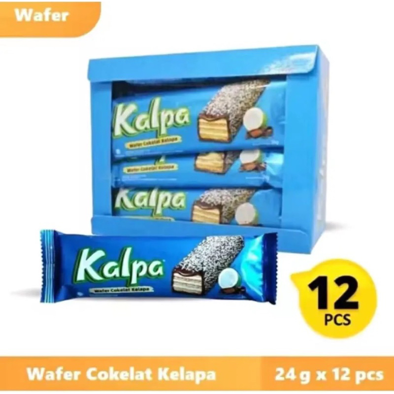 

Beng-Beng Kalpa MAYORA Wafer Cokelat Kelapa 12x22gr