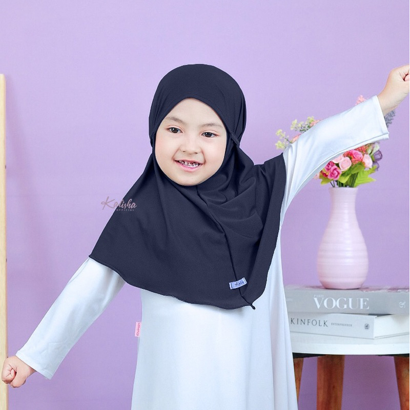 HIJAB ANAK BERGO MARYAM JERSEY - JILBAB ANAK JERSEY BERGO MARYAM