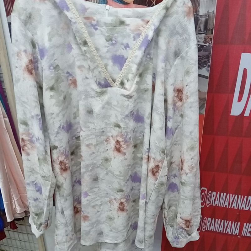 BLOUSE WANITA I MAROON