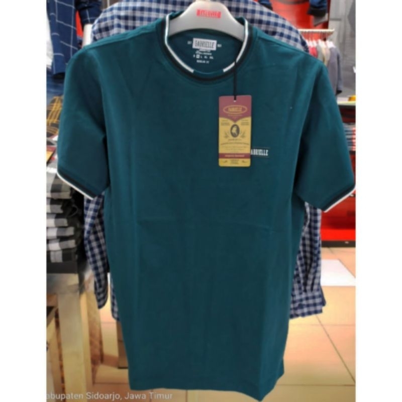 Tshirt kaos oblong pria Gabrielle jeans original mens BBHC279J1123M Kaos santai hijau