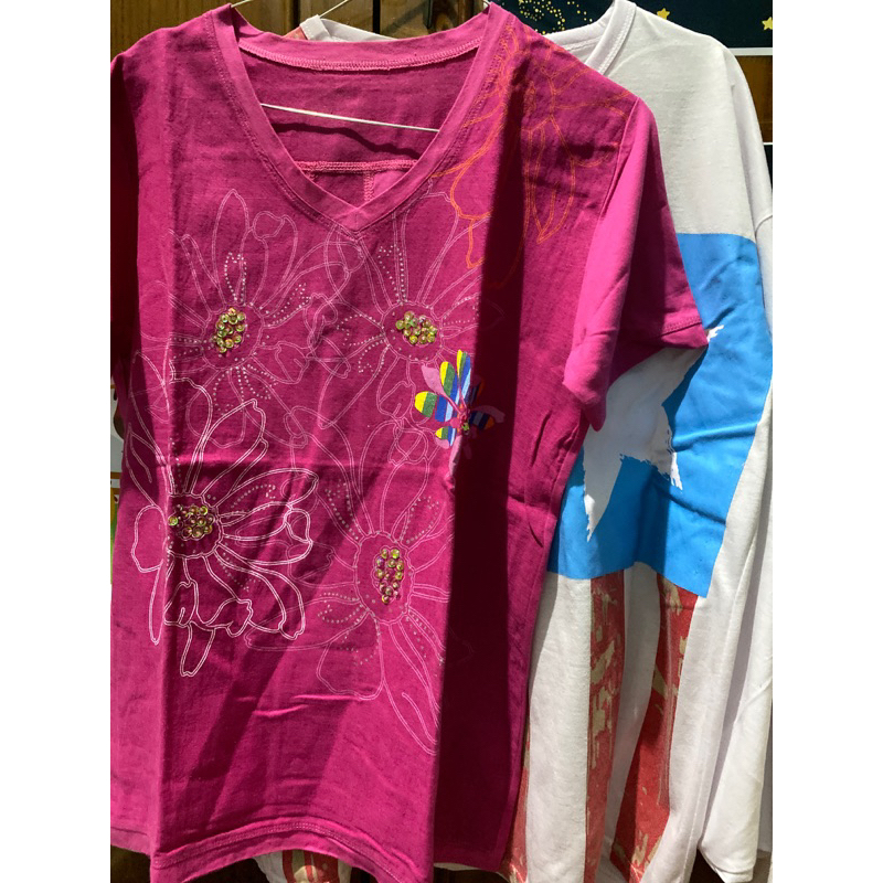 Blouse Wanita Atasan Wanita Pink Baju atasan wanita putih kalong blouse putih sabrina