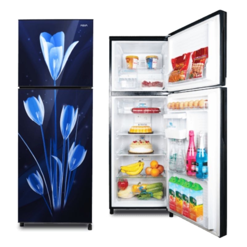 AQUA Japan Kulkas 2 Pintu 220 Liter AQR-D270 LB/LK
