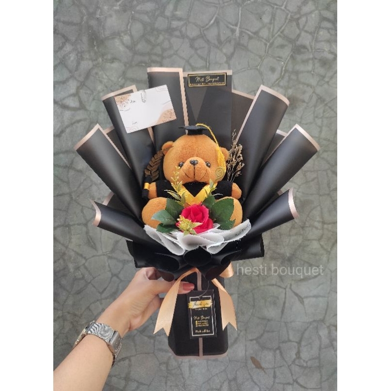 

Buket Wisuda Teddy Bear