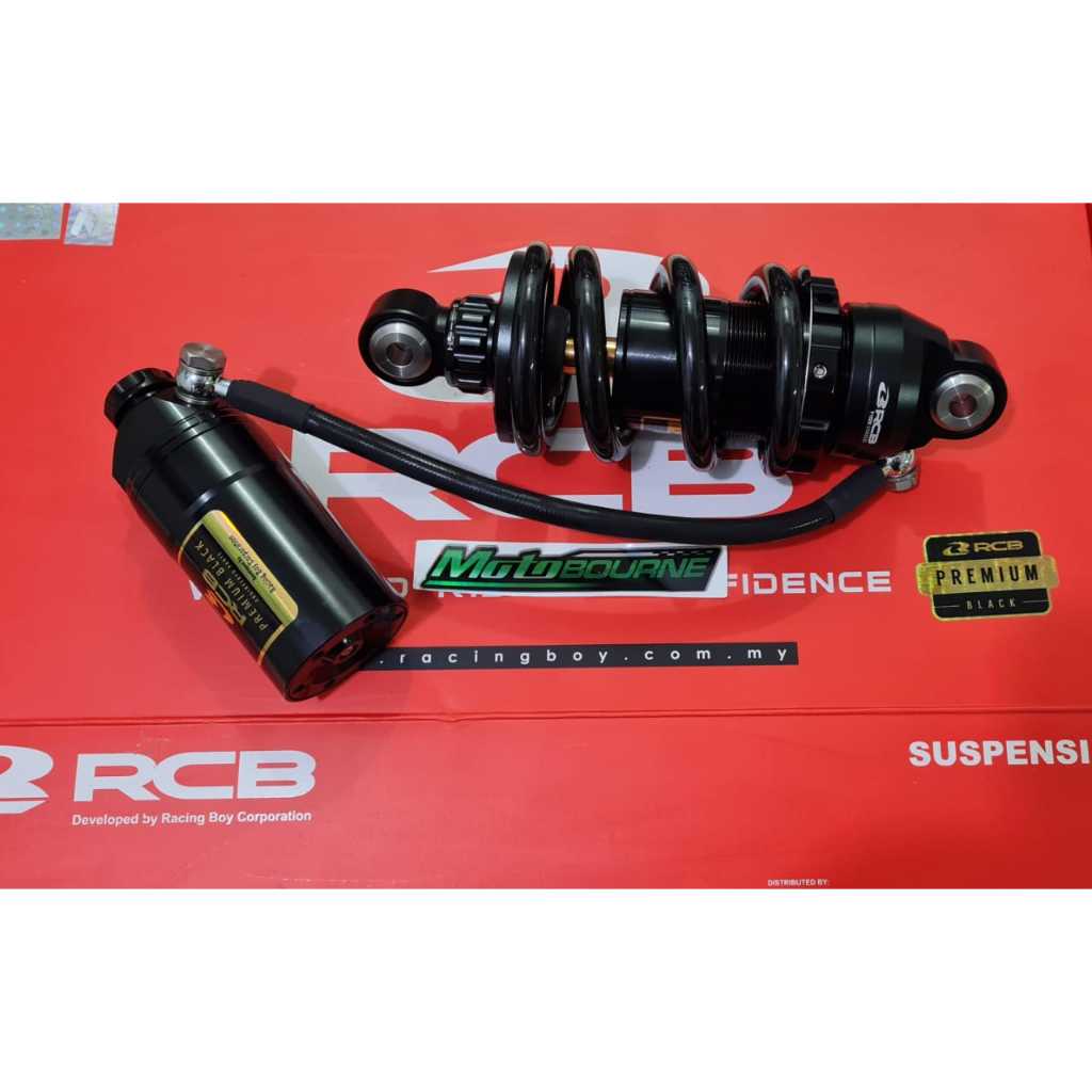 Mono Shock RCB DB 2 Tabung Pisah 208 MM Yamaha Mx Lama Mx New Mx king 150 Black As Gold