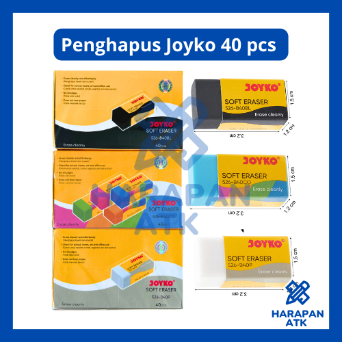 

PENGHAPUS JOYKO 40 PCS