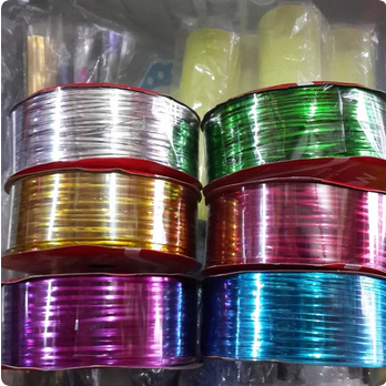 

ISI 50YARD PITA KAWAT SOUVENIR WARNA PITA KAWAT PARCEL PITA KAWAT KUE