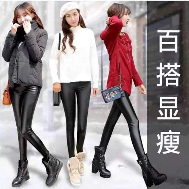BLIORI Legging Latex Premium | Legging Import | Leggings | Legging Tebal | Legging Wanita | Legging 