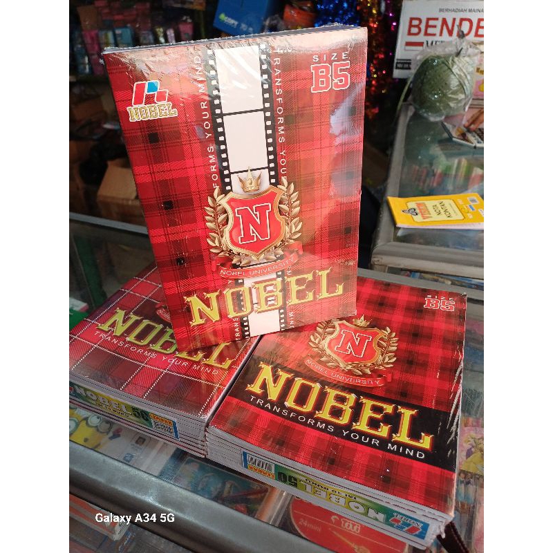 

BUKU CAMPUS NOBEL UKURAN BOXY ISI 50 LEMBAR