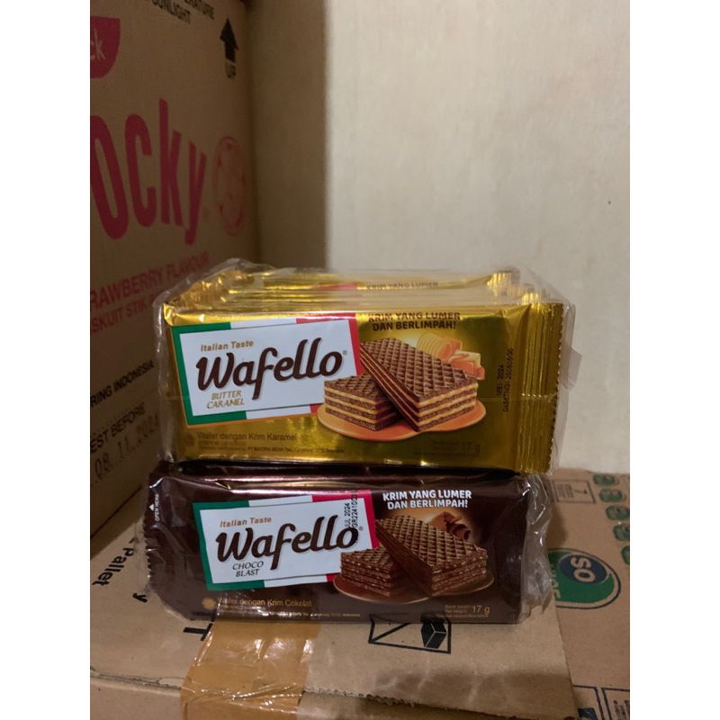 

Wafello 1 pak isi 10 x 17 gram (april 2025)