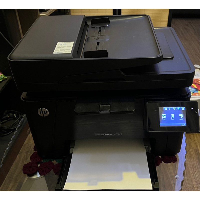 Printer multifungsi HP m177fw, copy scan dan printer ukuran kertas f4