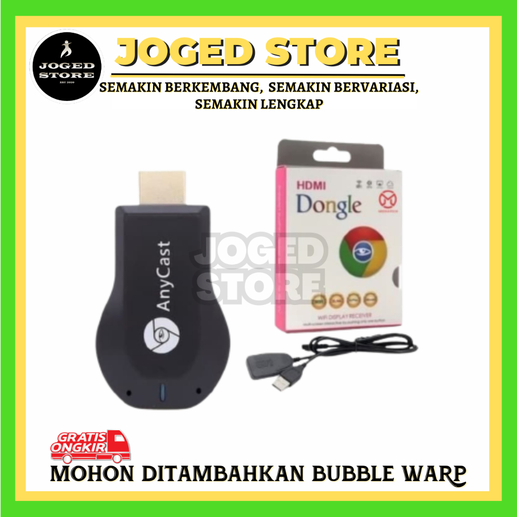 ANYCAST WIFI HDMI DONGLE | WIFI DISPLAY RECEIVER | HDMI DONGLE