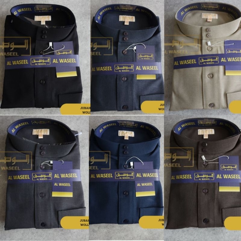 GAMIS/JUBAH AL-WASEEL REMAJA WOLL/JUBAH WOL/JUBAH WASEEL WOLL