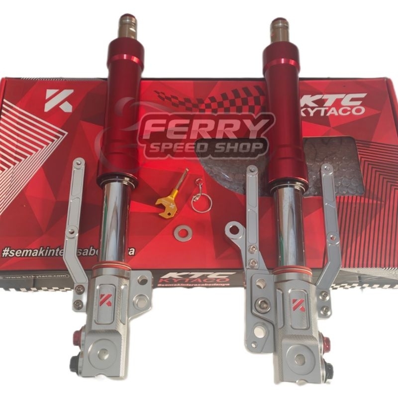 Shock usd Ktc Kytaco Aerox new old / Up side down Ktc kytaco Aerox new old /  Shock usd Kytaco udf-1