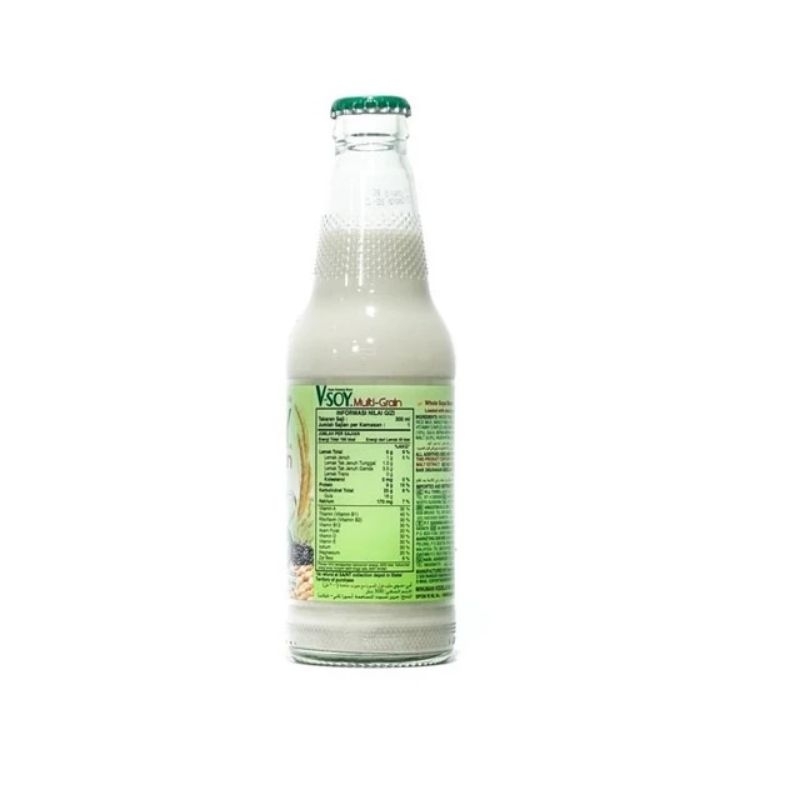 

V-Soy Multi Grain botol 330 ml dan V-Soy Cocoa botol 330 ml