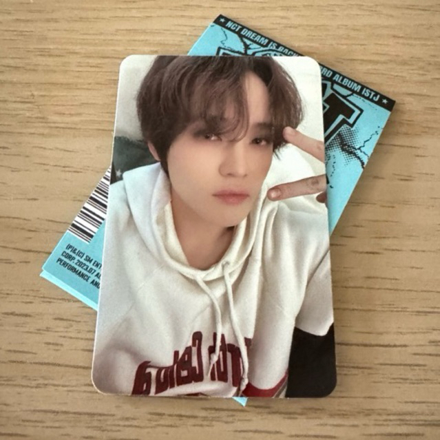 Chenle NCT Dream ISTJ SMini photcard pc