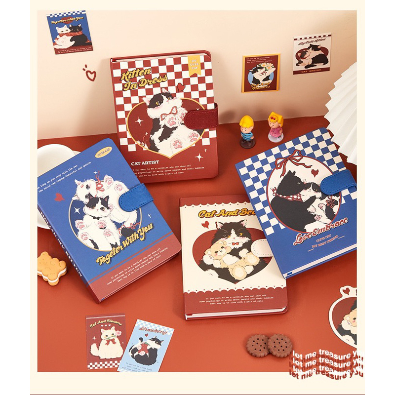 

Buku Tulis CUTIE CAT Paper Notebook Journal Diary Book Planner