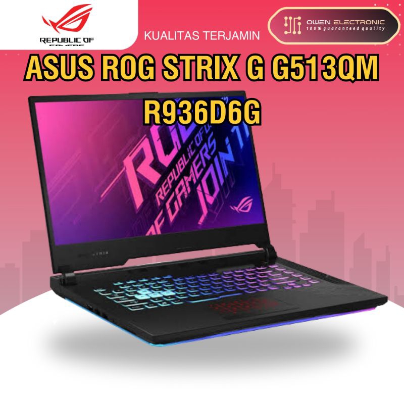 ASUS ROG STRIX G G513QM-R936D6G AMD RYZEN 9 5900HX