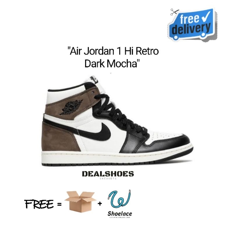 Jordan 1 High OG Dark Mocha BNIB 100% Authentic 555088 105