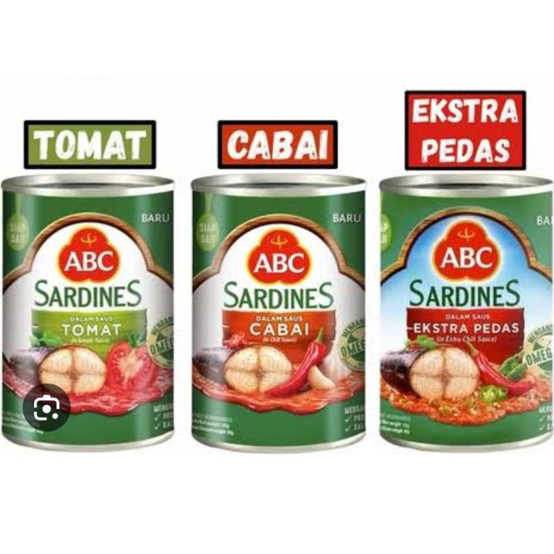 

ABC sarden 155 gram