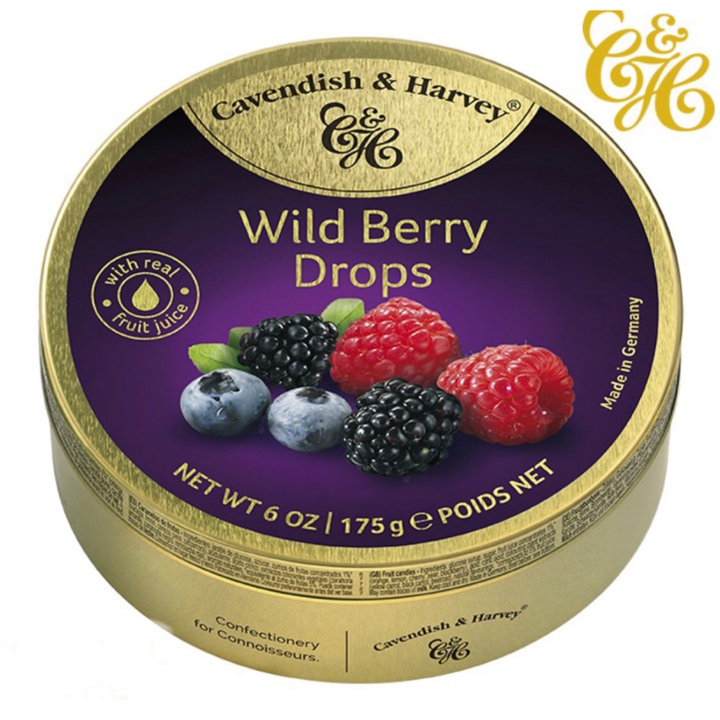 

Cavendish & Harvey Wild Berry Drops 175gr