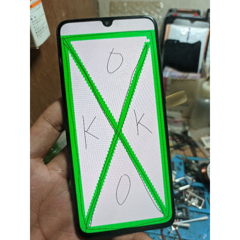 lcd samsung a70 original copotan