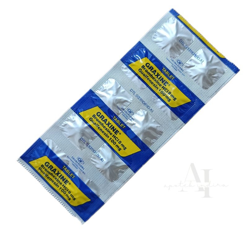 GRAXINE @10 TABLET | TABLET OBAT BATUK BERDAHAK