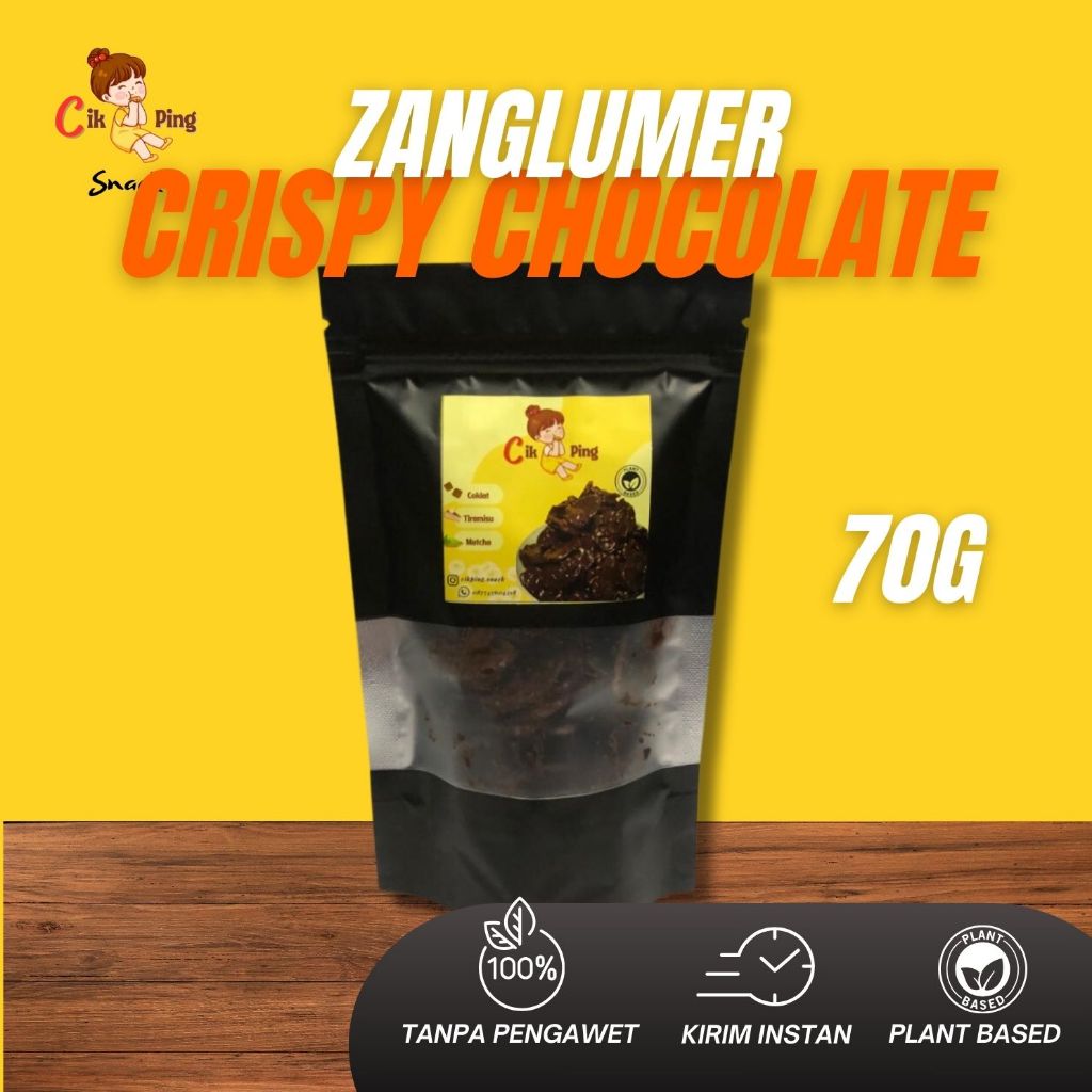 

Cikping - Zanglumer pisang crispy coklat 70gram pisang lumer pisang crispi pisang lumer chocolate pisang lumer rasa coklat pisang lumer coklat pisang lumer pisang crispy lumer