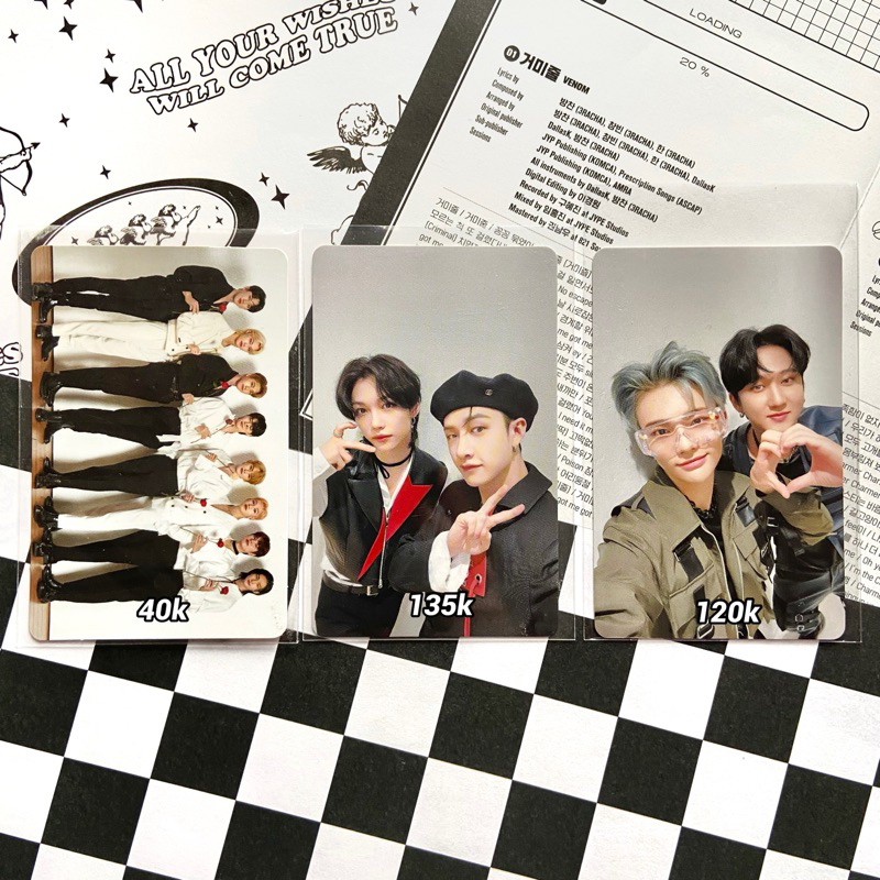 [READY] OFFICIAL STRAY KIDS SKZ OT8 UNIT BANGCHAN CHANGBIN HYUNJIN FELIX CHANLIX CHANGJIN PC PHOTOCA