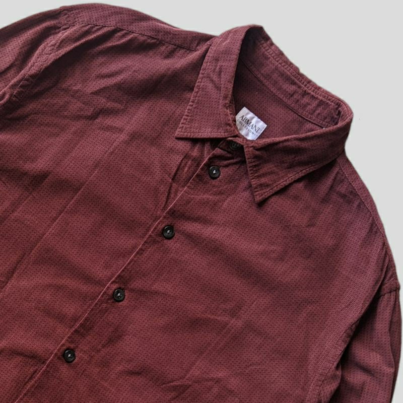 Kemeja Corduroy Armani Collezioni