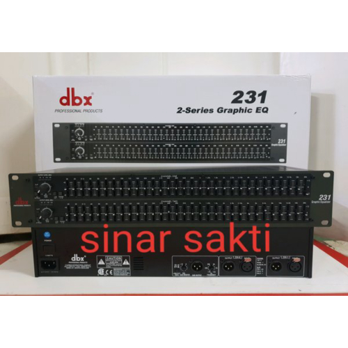 Dijual EQUALIZER DBX 231 PLUS SUBWOOFER EUALISER DBX 231S SUBWOOFER Berkualitas