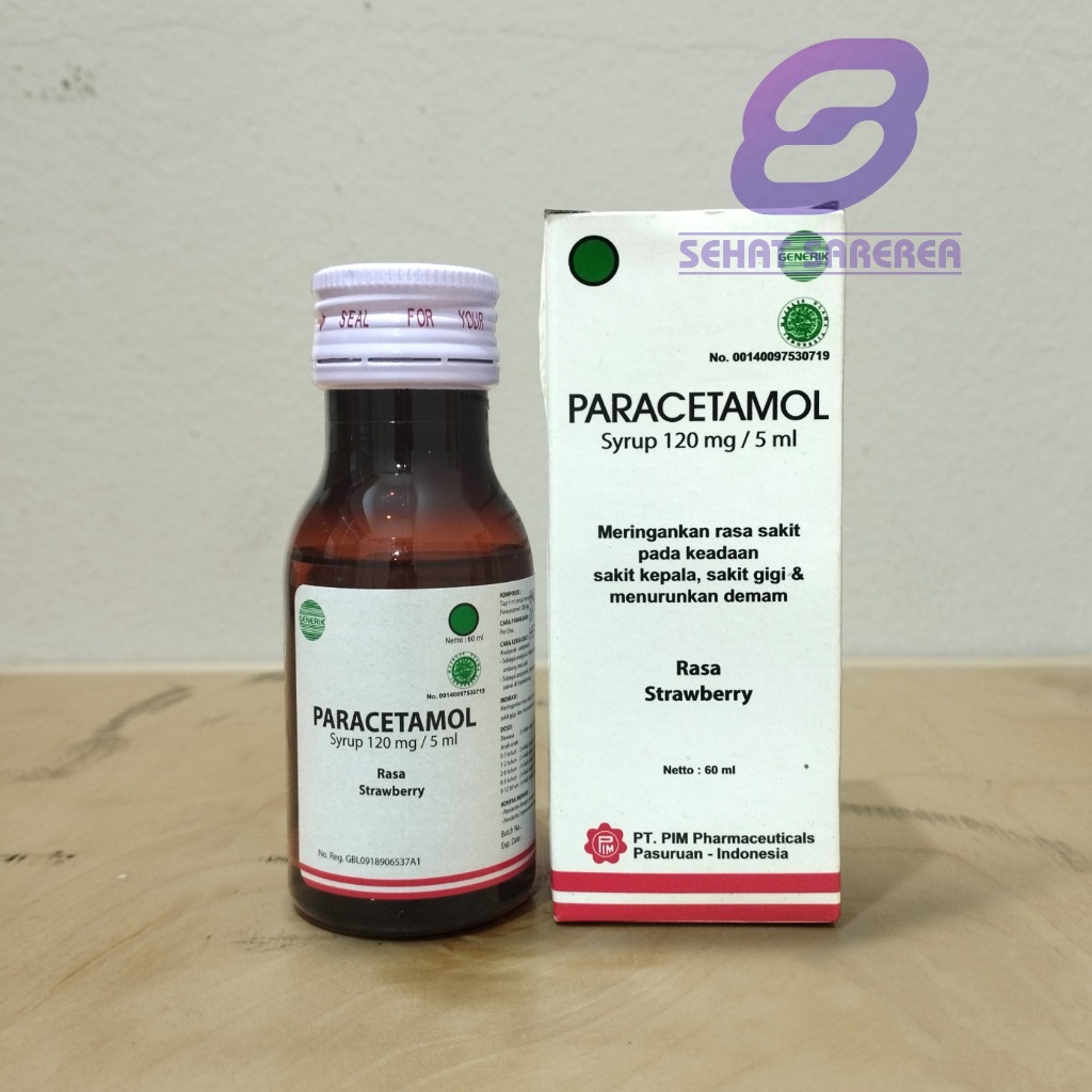 Paracetamol Sirup 60 ml Generik Pim Inf Ifars