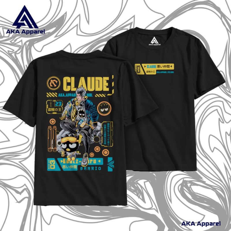 Kaos Baju MLBB Skin Claude Kaos DISTRO MLBB Premium Terbaik