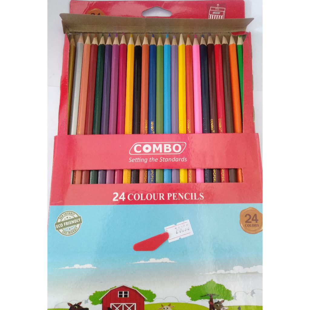 

Pensil Warna 24 pcs COMBO