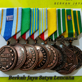 Medali 8 Tahun Dharmanusa Wiranusa Wiradharma Wira Siaga Wira Karya Dwi Jasista Bhakti Sosial