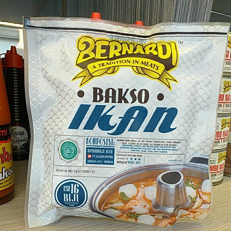 

Bernardi Bakso Ikan 16 Bj