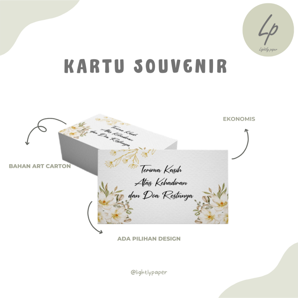 KARTU SOUVENIR | KARTU SOUVENIR PERNIKAHAN | KARTU SOUVENIR COSTUM | KARTU SOUVENIR PERNIKAHAN COSTU