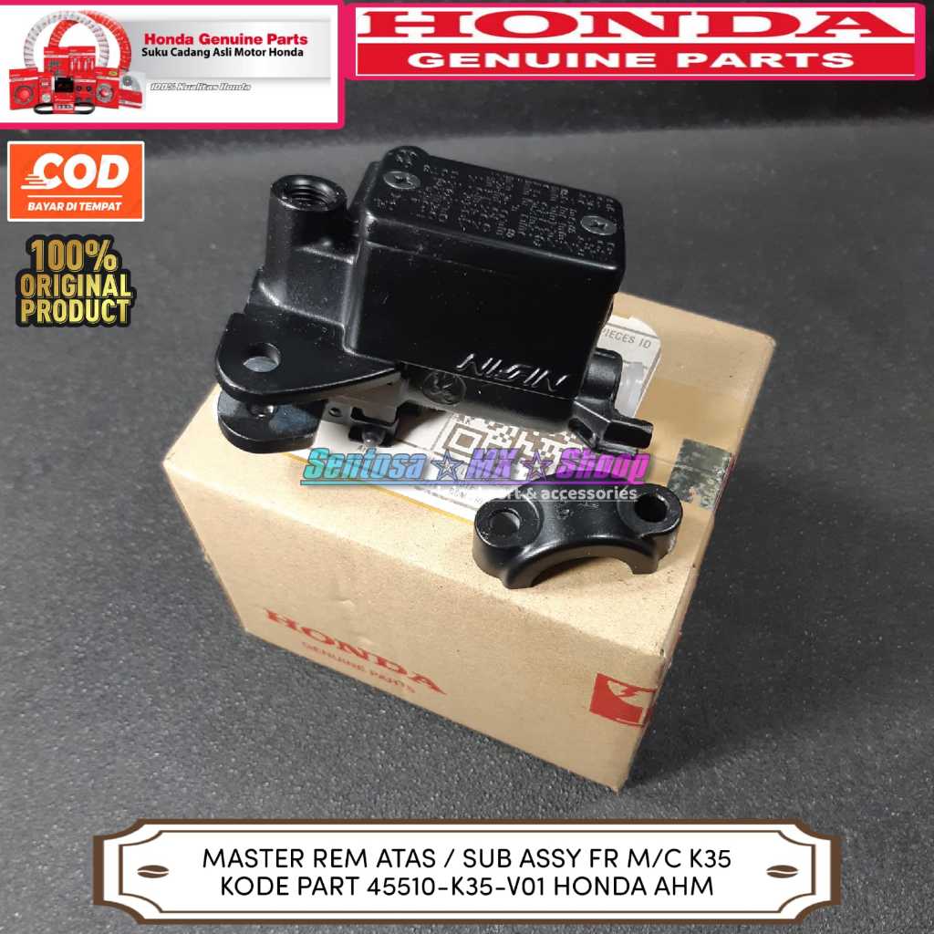 [ PCX 150 CBU / ADV 160 / PCX 160 ] MASTER REM ATAS / SUB ASSY FRONT M/C KODE PART 45510-K35-V01 ORI